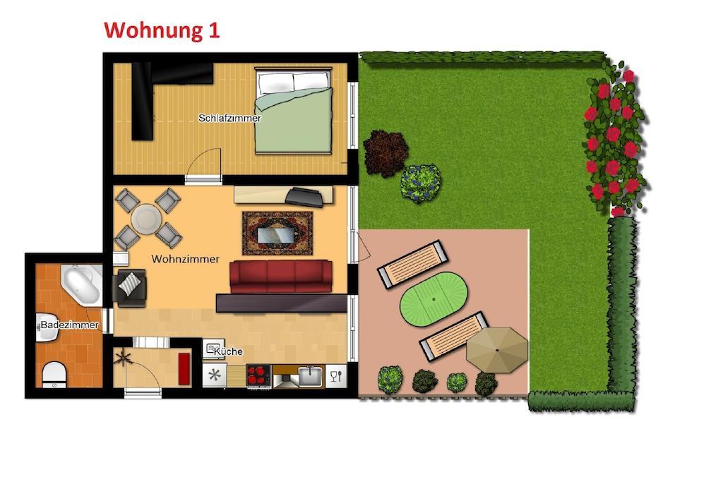 Ferienwohnung โคโลญ ภายนอก รูปภาพ