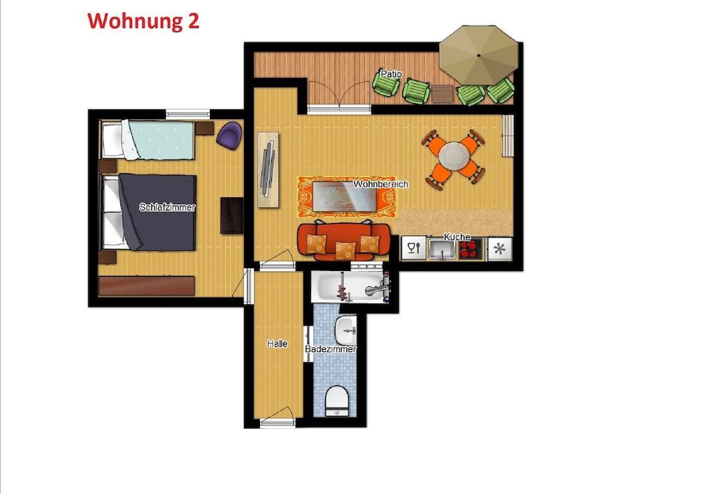 Ferienwohnung โคโลญ ภายนอก รูปภาพ